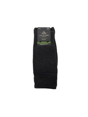 NEW Alpine Design  Thermolite Boot Socks W/Merino Wool Sz L Gray Camp Outdoor